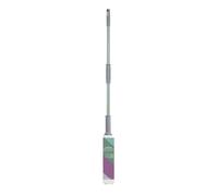 JVL Easy Twist Spin Mop with Wringer Handle - Green Microfibre Floor Mop