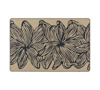 Jvl Elegance Doormat, Flowers - 50X75Cm
