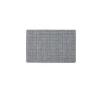 JVL Elegance Range Indoor Machine Washable Doormat 50 x 75 cm Grey | Size: 50 cm x 75 cm JVL Grey 50 cm x 75 cm