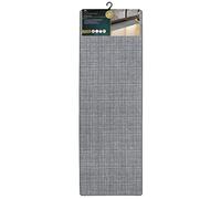 JVL Elegance Runner Mat, 50x150cm - Grey