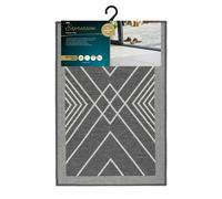 JVL Expression Machine Washable Entrance Doormat, 50x75cm - Stripes