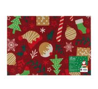 JVL Festive Machine Washable Entrance Doormat, 40x57cm, Candy Lane | Size: 40 cm x 60 cm JVL Multicolor 40 cm x 60 cm