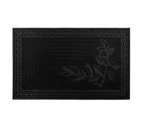 Jvl Foliage Scraper Rubber Pin Doormat, 45X75Cm