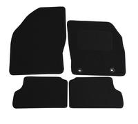 JVL Fully Tailored 4 Piece Car Mat Set with 2 Clips