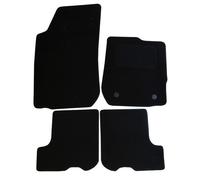 JVL Fully Tailored 4 Piece Car Mat Set with 2 Clips