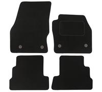 JVL Fully Tailored 4 Piece Carpet Car Mat Set with Clips