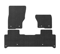 JVL Fully Tailored Rubber Car Mat Set for 3
