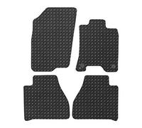 JVL Fully Tailored Rubber Car Mat, Set of 4