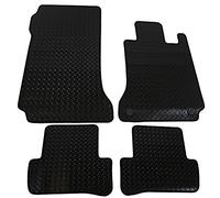 JVL Fully Tailored Rubber Car Mat, Set of 4