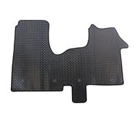 JVL Fully Tailored Rubber Van Front Mat with 4 Clips - 1 Piece