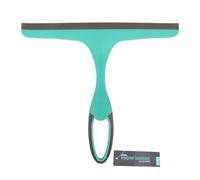 JVL Hand Held Wiper Blade Window Squeegee in Turquoise | Size: 1 Pack JVL Turquoise 1 Pack