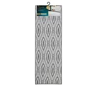 JVL Harmony Machine Washable Entrance Runner Doormat, 50x150cm - Eyes