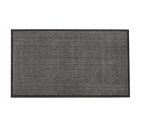 JVL Heavy Duty Barrier Anti-slip Door Mat, 80x120cm, Grey/Black in Dark Grey | Size: 80 cm x 120 cm JVL Dark Grey 80 cm x 120 cm
