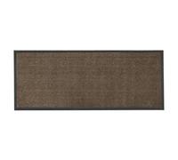 Jvl Heavy Duty Barrier Door Mat, 60X150Cm, Brown/black