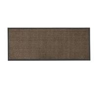JVL Heavy Duty Barrier Door Mat, 60x150cm, Brown/Black JVL Brown 60cm x 150cm
