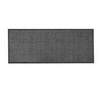 Heavy Duty Barrier Door Mat, 60x150cm, Grey/Black JVL Dark Grey 60cm x 150cm