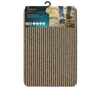 JVL Infinity Scraper Mat 50x75cm Brown Stripe or Beige Stripe