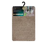 JVL Kensington Barrier Door Mat, Brown, 50 x 75 cm, Small,01-510
