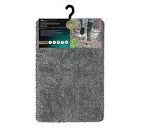 JVL Kensington Barrier Door Mat, Grey, 50 x 75 cm, Small