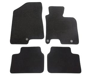 JVL Kia C'eed 2012+ Fully Tailored 4 Piece Car Mat Set with 3 Clips