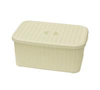 Loop 6L Storage Basket - Ivory White JVL Ivory M