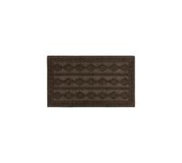 JVL Knit Rubber Backed Indoor Doormat 45x75cm Brown | Size: 45 cm x 75 cm JVL Brown 45 cm x 75 cm