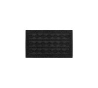 JVL Knit Rubber Backed Indoor Doormat 45x75cm Charcoal in Dark Grey | Size: 45 cm x 75 cm JVL Dark Grey 45 cm x 75 cm