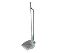 Jvl Long Handle Dustpan & Brush Set, Grey