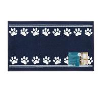 JVL Machine Washable Pet Mat 40 x 70 cm, Parade Paws (01-263PP)