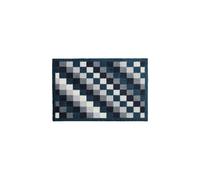 Mega Machine Washable Doormat 50 x 75 cm Pixels JVL Blue 50cm x 75cm