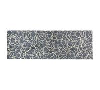 JVL Mega Runner - 57x150cm, Floral in Blue | Size: 150 cm x 100 cm JVL Blue 150 cm x 100 cm