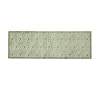 JVL Mega Runner - 57x150cm, Geo in Green | Size: 150 cm x 100 cm JVL Green 150 cm x 100 cm