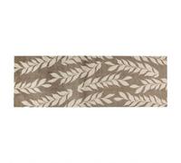 JVL Mega Runner - 57x150cm, Leaves JVL Light Brown 150cm x 100cm