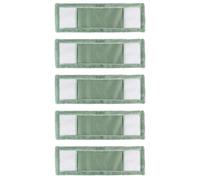 JVL Microfibre Mop Replacement Cleaning Pad - Green x 3