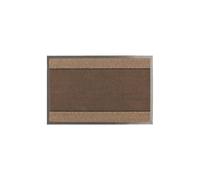 JVL Miracle Machine Washable with Stripes Barrier Mat, 40x60cm, Brown