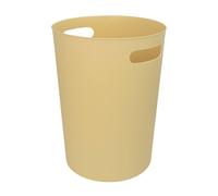 JVL Modu Round Waste Bin 9.7L Bathroom Bedroom Office Sunshine in Yellow JVL Yellow