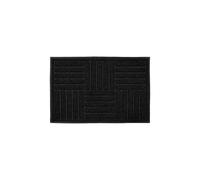 JVL Mud Grabber Spaghetti Scraper Doormat 40x60cm Black Square | Size: 40 cm x 60 cm JVL Black 40 cm x 60 cm