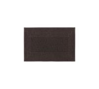 JVL Mud Grabber Spaghetti Scraper Doormat 40x60cm Brown Border | Size: 40 cm x 60 cm JVL Brown 40 cm x 60 cm