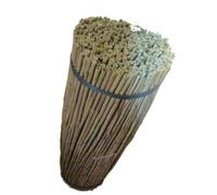 JVL Natural Bamboo Garden Canes, Brown, 122 cm