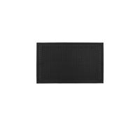 JVL Olympus Rubber Scraper Doormat 45 x 75 cm in Black | Size: 45 cm x 75 cm JVL Black 45 cm x 75 cm