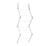 JVL Over Door Concertina Drying Airer - 4.5M, White | Size: 1 Pack JVL White 1 Pack