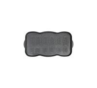 JVL Ox Multifunctional Rubber Shoe Drip Tray Boot Storage Mat 41x81cm in Black | Size: 41 cm x 81 cm JVL Black 41 cm x 81 cm