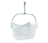 JVL Peg Basket with Handle - Holds Up to 100 Standard Sized Clothes Pegs - Laundry Storage