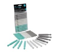 Jvl Plastic Dolly Pegs, Pack Of 24