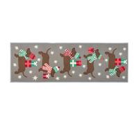 JVL Premium Christmas Washable Runner 50x150cm Doggy Gifts Runner Xmas