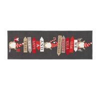 JVL Premium Christmas Washable Runner 50x150cm Gonk Runner Xmas