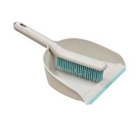 Jvl Pro Clean Anti-Bac Dustpan And Brush Set, With Rubber Bristles