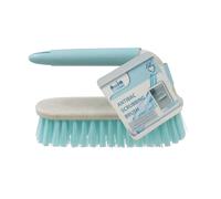 JVL Pro Clean Anti-Bacteria Scrubbing Brush with Handle in Blue | Size: 1 Pack JVL Blue 1 Pack