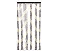JVL Provence Hanging Wooden Beaded Door Curtain, Arrows