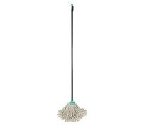 JVL Pure Cotton Traditional String Floor Mop - Teal